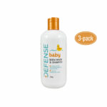 BABY WASH AND SHAMPOO - 3-Pack