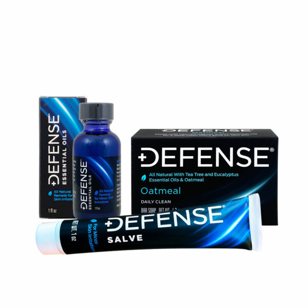 Defense Soap Skin Care Kit with Oatmeal Bar Soap