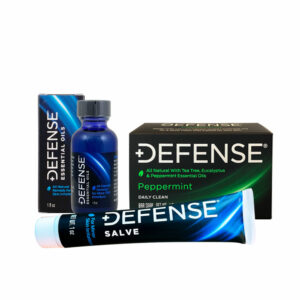 Defense Soap Skin Care Kit with Peppermint Bar Soap