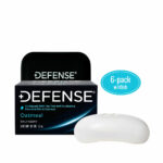 6 Pack Defense Soap Oatmeal Bar with Dish