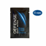 Individually packaged Defense® Body Wipes - 12 Pack